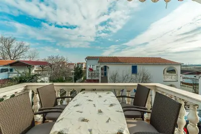Image de Appartement de deux chambres avec la terrasse et la vue sur le mer Sabunike, Zadar (A-14490-c)