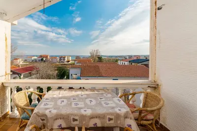 Image de Appartement de deux chambres avec la terrasse et la vue sur le mer Sabunike, Zadar (A-14490-e)
