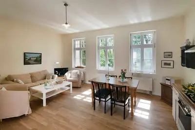 Image de Appartement 2 pour 4 personnes au bord de l'eau - Gut Grubnow RĂĽgen