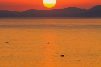 Image de Superbe appartement en attique de 2 étages avec vue sur l'Adriatique scintillante