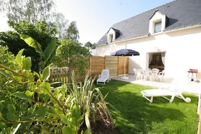 Image de Maison grande terrasse plein sud au coeur du golfe du Morbihan, jardin clos