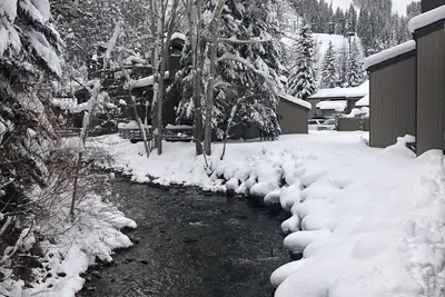 Image de Emplacement IDÉAL, Ski-In / Out, Creekside, Vues Mt, Pont De 400 ', Valeur