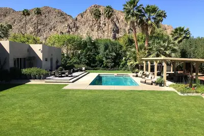 Image de Retraite isolée d'un acre avec vue sur la montagne - très bien situé à La Quinta