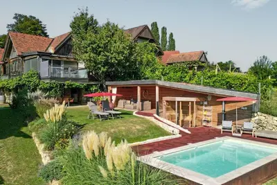 Image de Ferienhaus mit Pool und Sauna