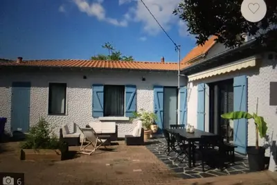 Image de Maison La Baule Pornichet avec jardin et terrasse proche mer, gare et commerces.