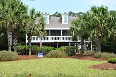 Pelican Point: maison 4 Br / 3 Ba à Pawleys Island, pour 10 personnes