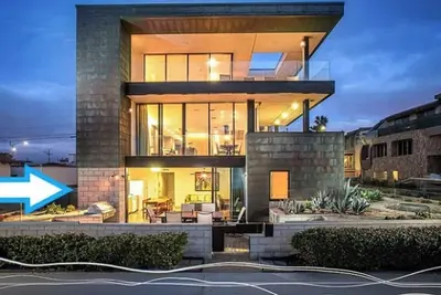 Image de Vie intérieure / extérieure sur le front de mer.