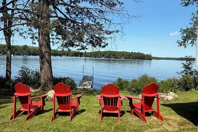 Image de Horn Lake, Cottage au bord du lac (4 Season), Falls Burk