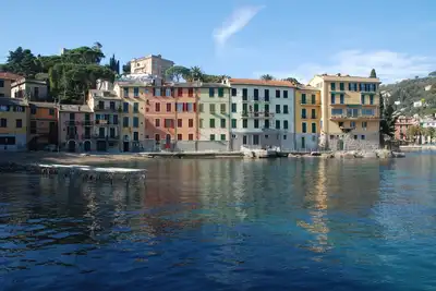 Image de Sur la plage, dans la baie de Portofino