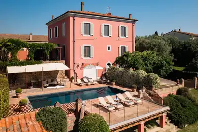 Splendide villa avec piscine privée, zone Volterra, San Gimignano et Pise