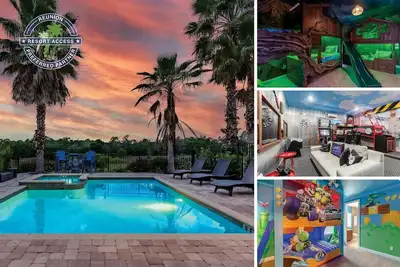 Image de Le hangar | Villa de 5 chambres avec salle de jeux, piscine privée et spa Spillover