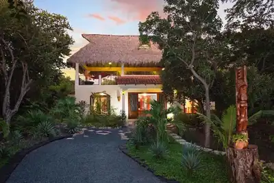 Image de rêve Beachside Casa Tiki 4bd Kon / 5ba / Hacienda Iguana