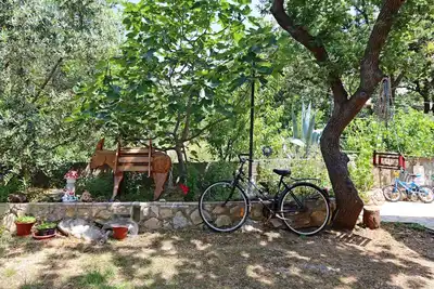 Image de Appartement d'une chambre avec la terrasse et la vue sur le mer Potocnica, Pag (A-6338-b)