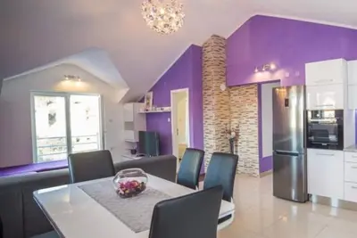 Appartement d'une chambre avec le balcon et la vue sur le mer Povlja, Brac (A-14126-a)