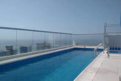 Image de excellente vue et piscine, près de la plage @lamagicacartagena