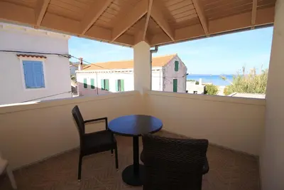 Image de Appartement d'une chambre avec la terrasse et la vue sur le mer Susak, Losinj (A-8050-c)