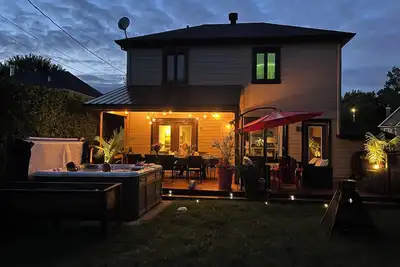 Hou La La! 5bdr Famille Cottage-15 min du Vieux-Québec-enfants et la famille élargie a accueilli