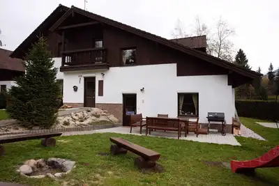 Image de Maison de vacances avec sauna équipée d'une douche