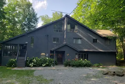Image de chalet front de mer de luxe
