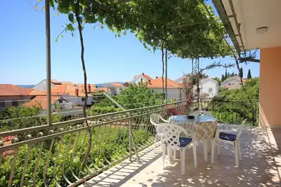 Image de Appartement d'une chambre avec la terrasse Orebic, Peljesac (A-10159-b)