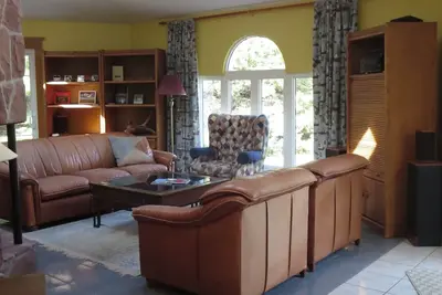 Image de Kildare Capes Very Private Getaway plage sur six acres La plupart du temps Boisé.