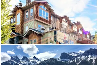 Image de Magnifique retraite de Canmore Mountain; 3bdr, vues incroyables, Ă pied du centre-ville