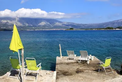 Maison de vacances près de la mer Lumbarda, Korcula (K-4422)