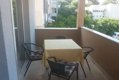 Image de Appartement d'une chambre avec la terrasse et la vue sur le mer Podgora, Makarska (A-2615-b)
