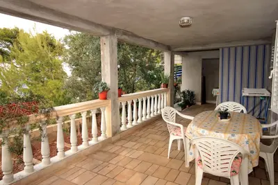 Image de Appartement d'une chambre prés de la plage Prigradica, Korcula (A-9141-b)