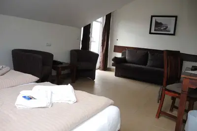 Suite 33 avec balcon et soleil du soir - Hôtel & Suites Usedom-Bike *** 80 m de la plage de la mer Baltique