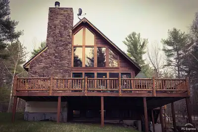 Image de Ski style Adirondack Chalet