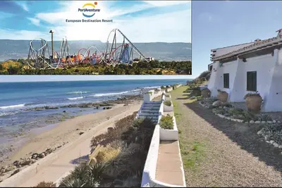 A louer agréable maison avec accès direct à la plage