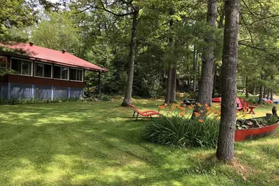 Image de Muskoka, Big Chute avec calme au sud ouest exp.