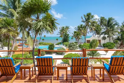Image de Villa de luxe avec une vue imprenable sur l'océan