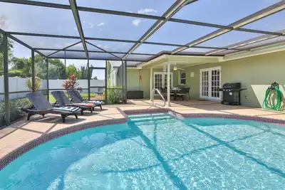 Image de Sanddollar - Maison récemment rénovée avec piscine d'eau salée Privat, chauffée, Wifi gratuit