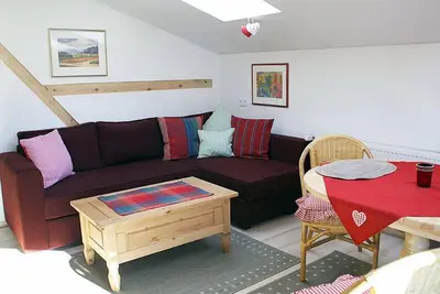 Image de (7) Zweieinhalb-Raum-Ferienwohnung, 50m², Bad, Küchenzeile und Süd-Balkon, Dachgeschoß