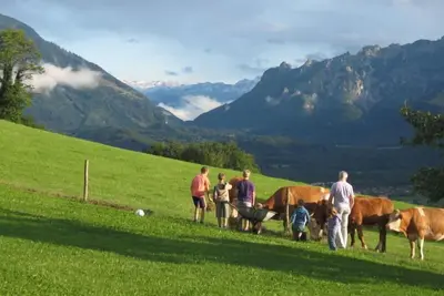 Image de Gästehaus oben (45 Qm) 2 Schlafzimmer, Wohnküche, Dusche/Wc, Balkon