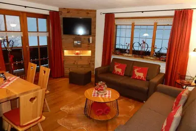 Ferienwohnung \"Klausenberg\"  - Drei-Raum-Wohnung 75m² mit Balkon und Bergblick
