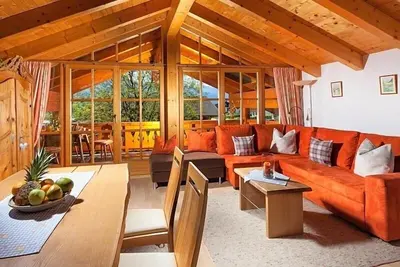 Image de Ferienwohnung Watzmann für 2-7 Personen, ca. 90 m², 2 sep. Schlafzimmer, Wohnküche, Balkon, 2 Zustellbetten