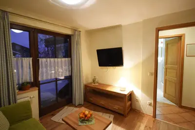 Image de 6. Fewo Hörndlwand, 38 qm, 1-2 Pers. , 1 Schlafzimmer, 1 Wohnschlafraum, Süd-Terrasse