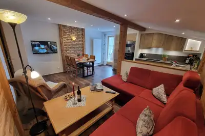Image de Ferienwohnung \"Rauschberg\" für 2 Personen mit Süd- und Nordbalkon, 65 m²