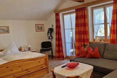 Image de Ferienwohnung \"Kienbergblick\" für 4 Personen, 1 Eltern- und 1 Kinderschlafzimmer, Balkon, 55 m²