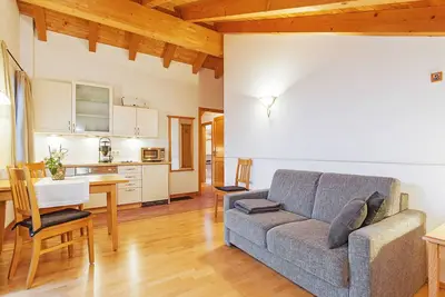 (3) Kaiserblick - 2-Zimmer Familien-Appartement ca. 43qm, 1-4 Personen, Extra-Schlafzimmer, Küchenzeile, Balkon