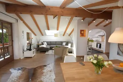 Image de Ferienwohnung -8/1783- (84 qm), Balkon, Küche extra, 2 Schlafzimmer und 1 Wohnzimmer, max. 4 Personen, Wlan