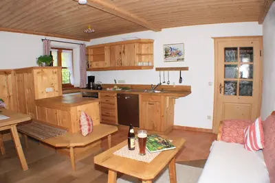 Image de Ferienwohnung \"Wilder Kaiser\" im Zuhäusl 72 qm mit drei Schlafzimmer und Balkon°
