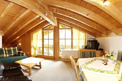 (1) Zwei-Raum-Ferienwohnung 44qm, Dusche\/Wc, Extra-Schlafzimmer, Küche, Balkon