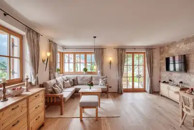 Image de Ferienwohnung \"Jasmin\" (67 qm) Schlafzimmer, Wohnzimmer, Küchenzeile, Terrasse, max. 2 Personen