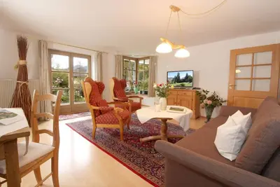 Ferienwohnung 6 (61qm), -Zinnkopf- Terrasse, Küche extra, 1 Schlaf- und 1 Wohn-/Schlafzimmer, max 4 Pers, Wlan