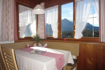 Image de Ferienwohnung Watzmann (45 Qm) 1 Schlafzimmer, extra Küche, Dusche/Wc, Balkon