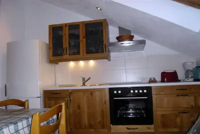 Image de Ferienwohnung Bergblick 55 qm, Wohnschlafzimmer 2 extra Schlafzimmer, separate Küche, Balkon, Sat-Tv, max 4 Personen